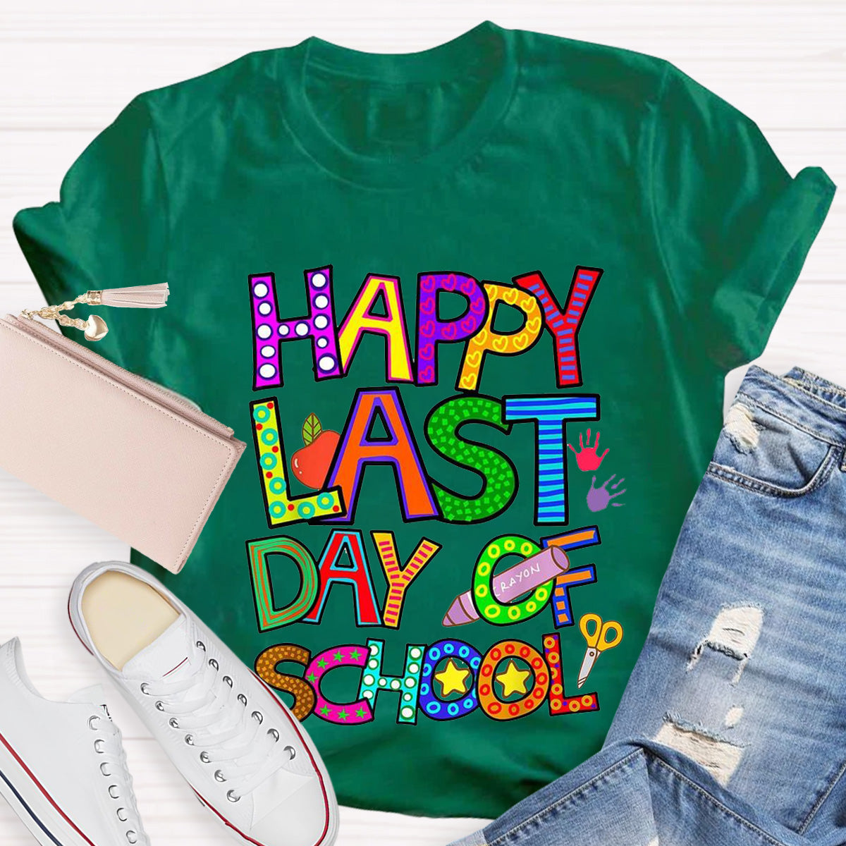 Happy Last Day Of School Teacher T-Shirt