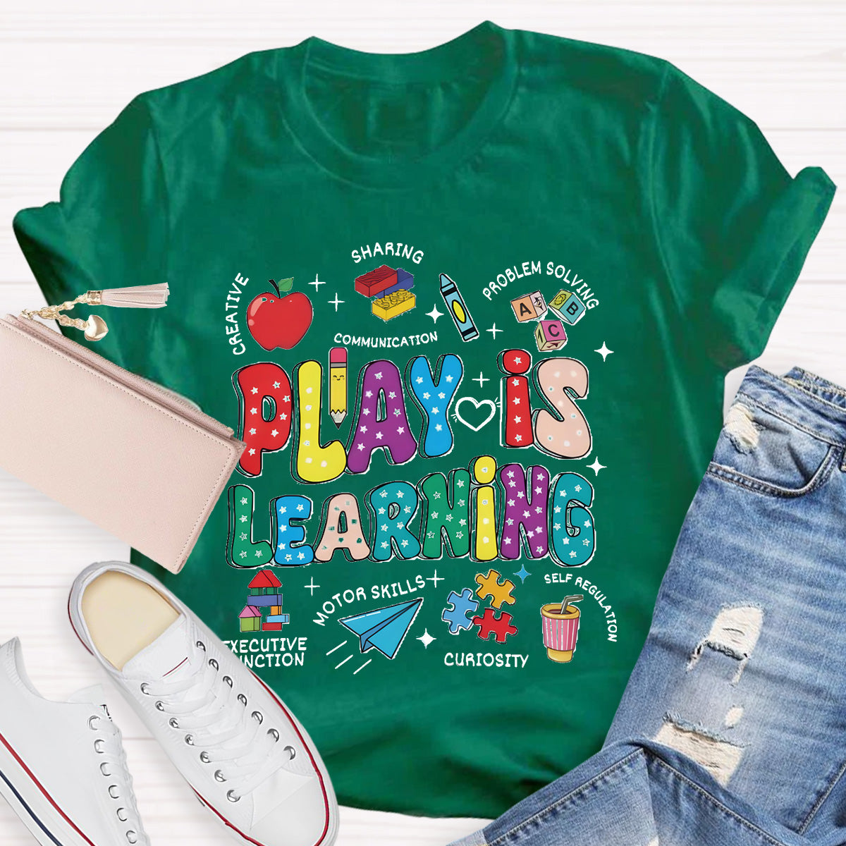 Play Is Learning Teacher T-Shirt