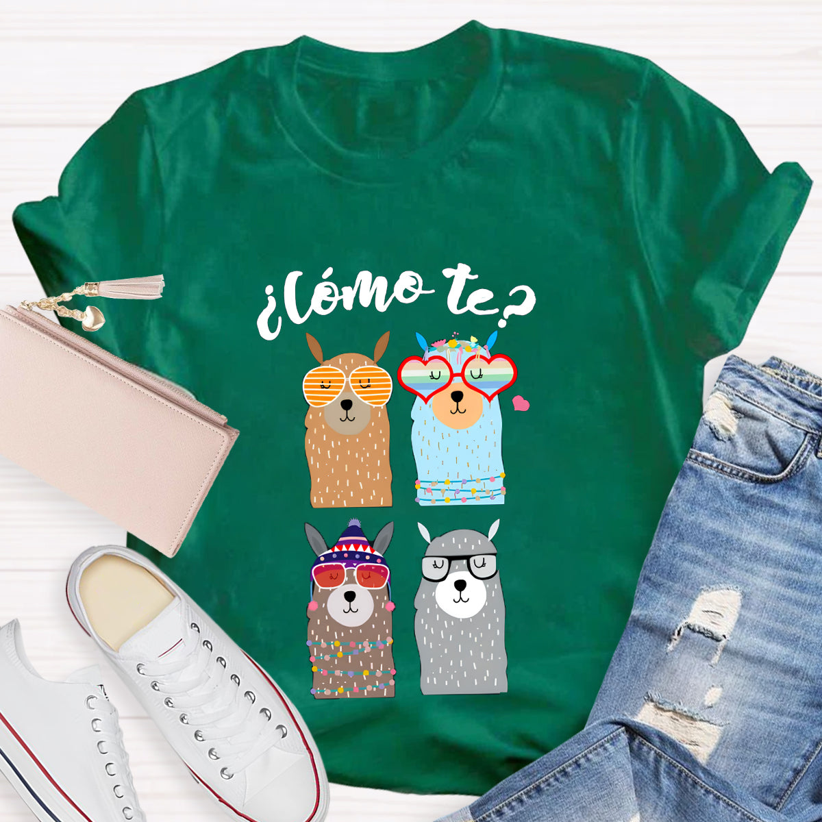 ¿Cómo Te Spanish Teacher T-Shirt