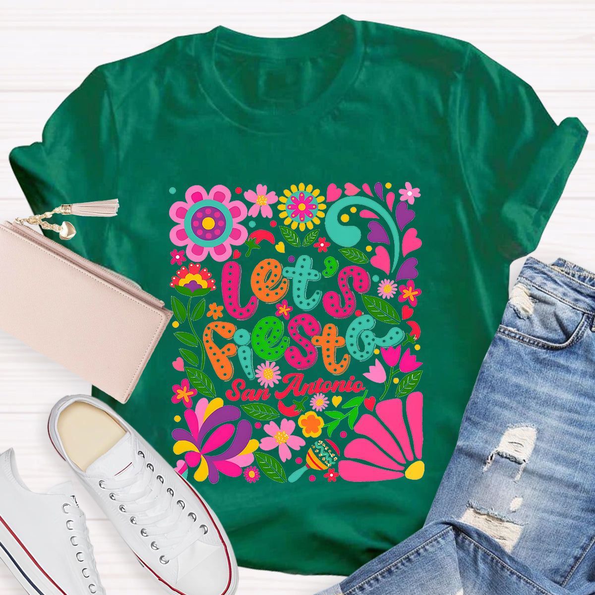 Let's Fiesta Teacher T-Shirt