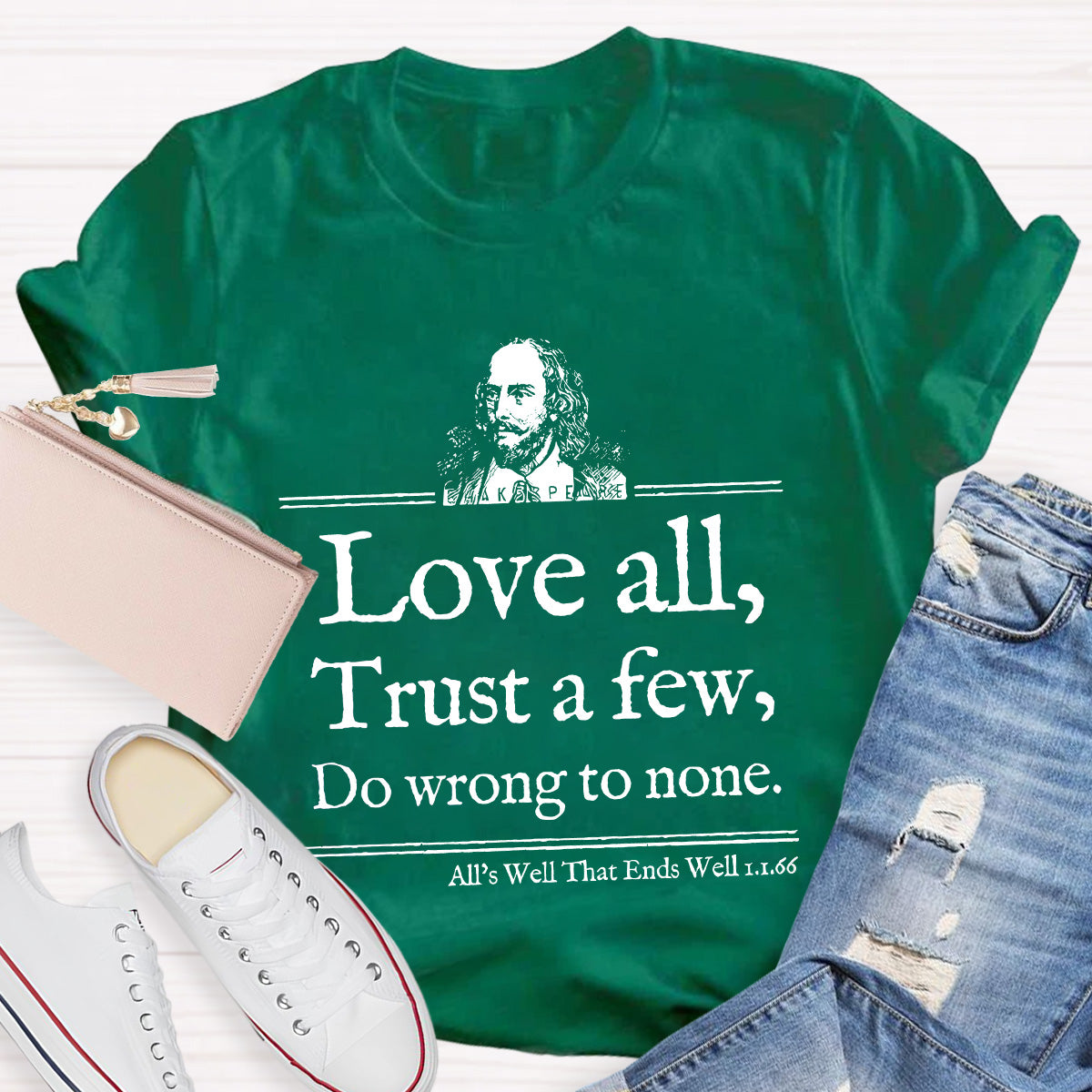 Love All Trust A few Teacher T-Shirt
