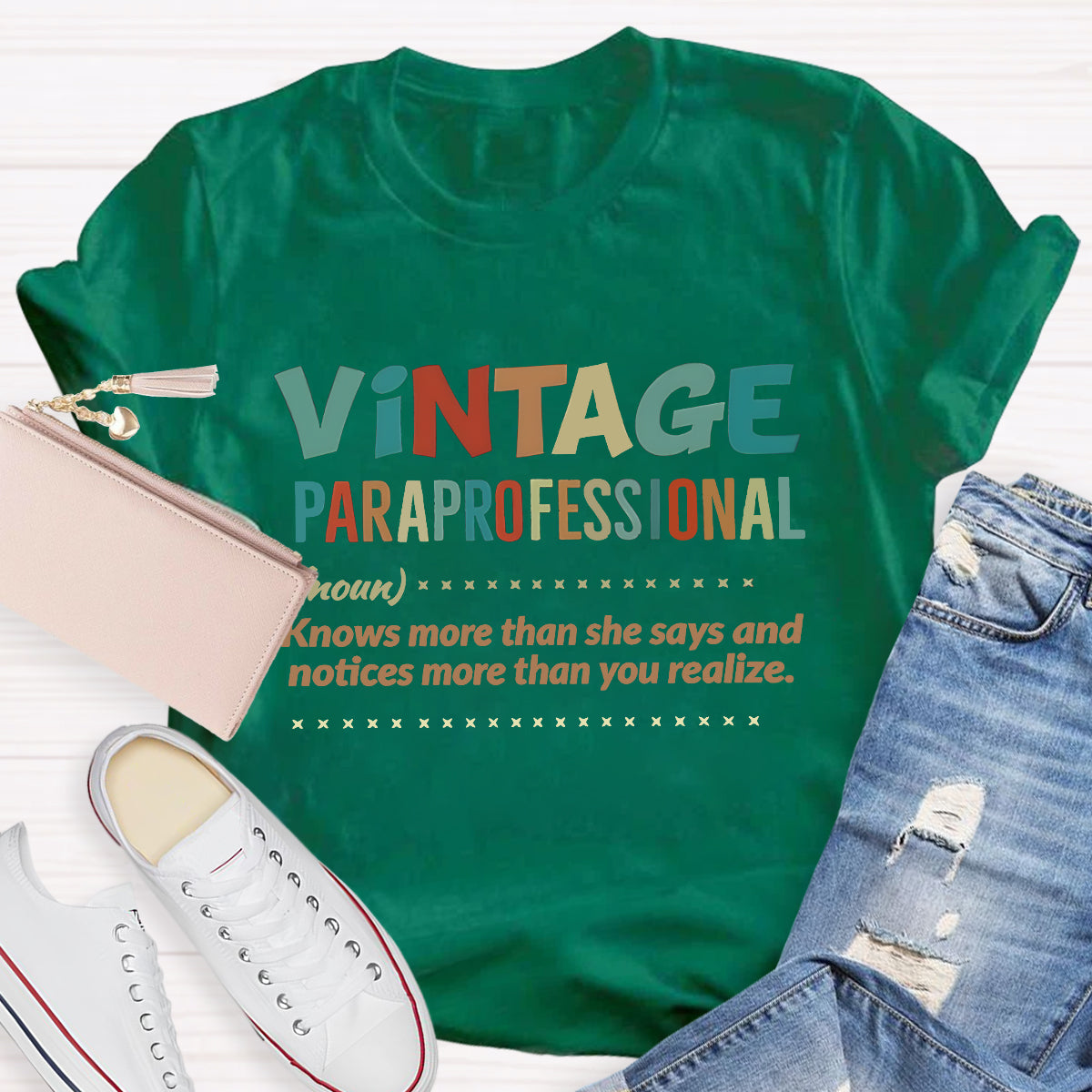 Vintage Professional Teacher T-Shirt