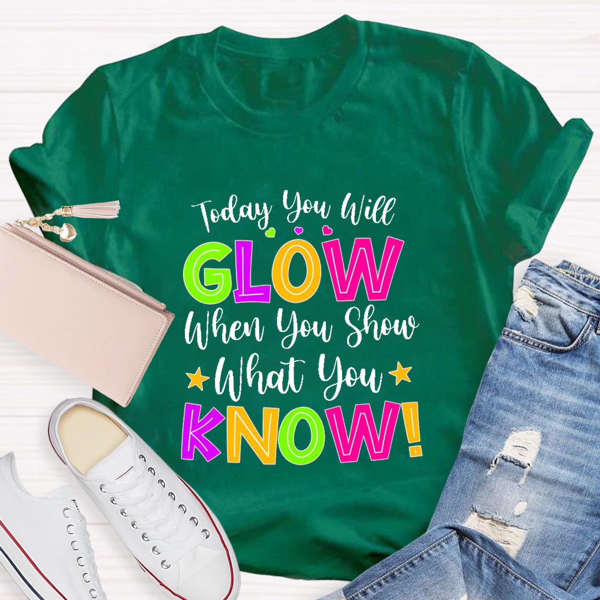 Today You Will Grow Teacher T-Shirt