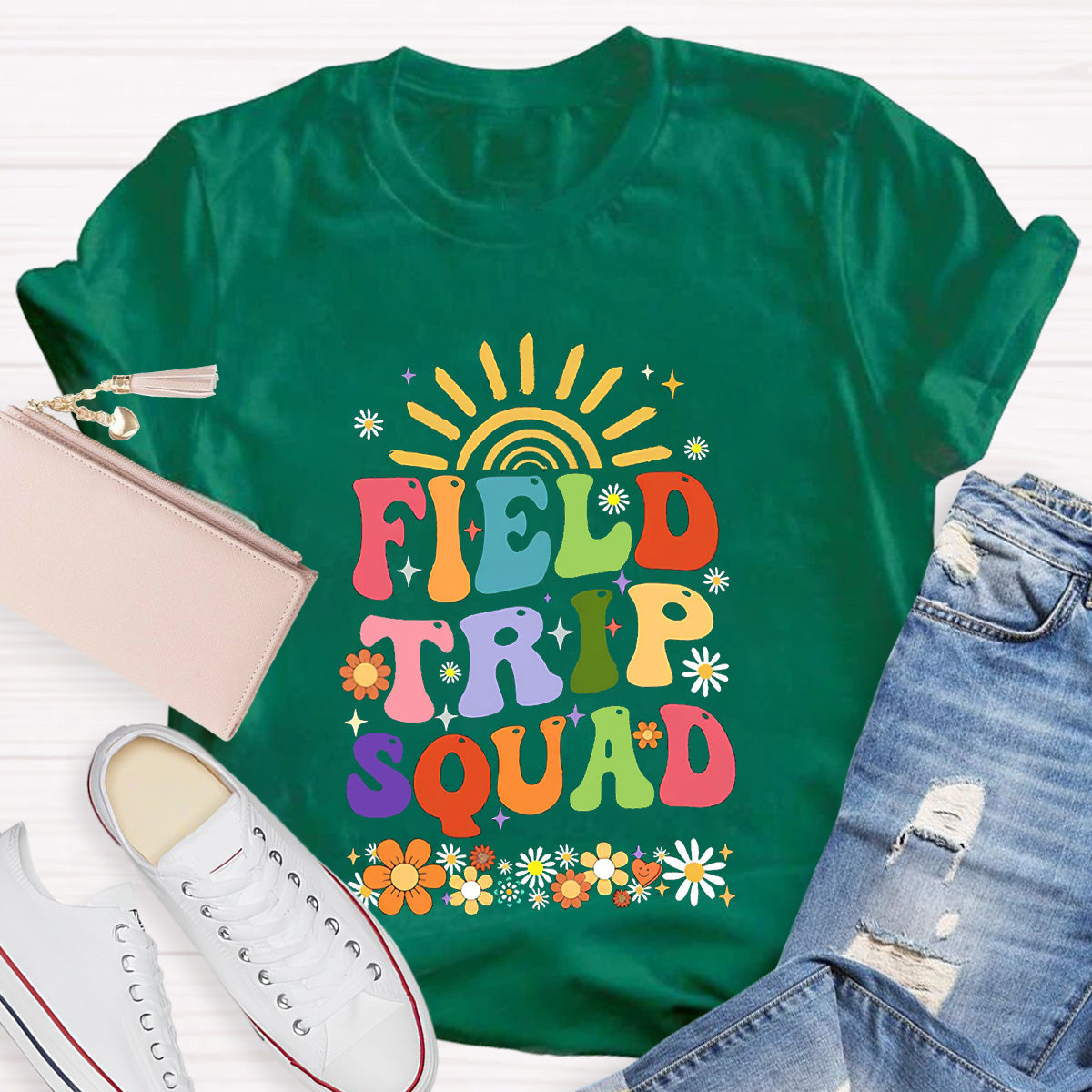 Field Trip Squad Teacher T-Shirt