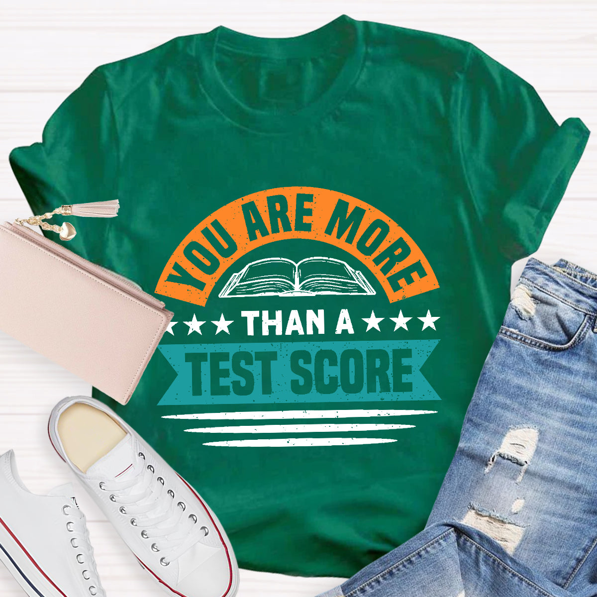 Young Are More Than A Test Score Teacher T-Shirt