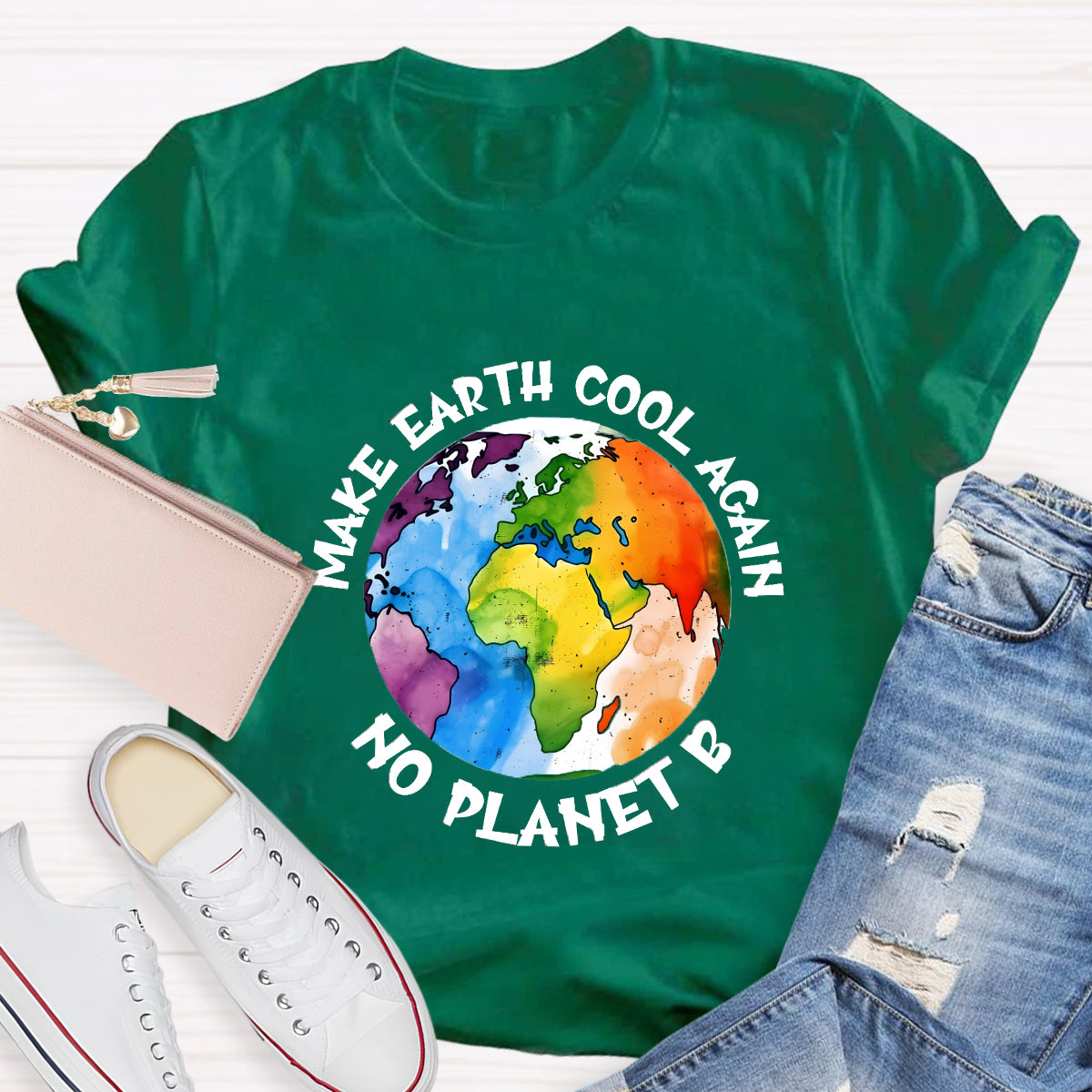 Make Earth Cool Again No Planet B T-Shirt