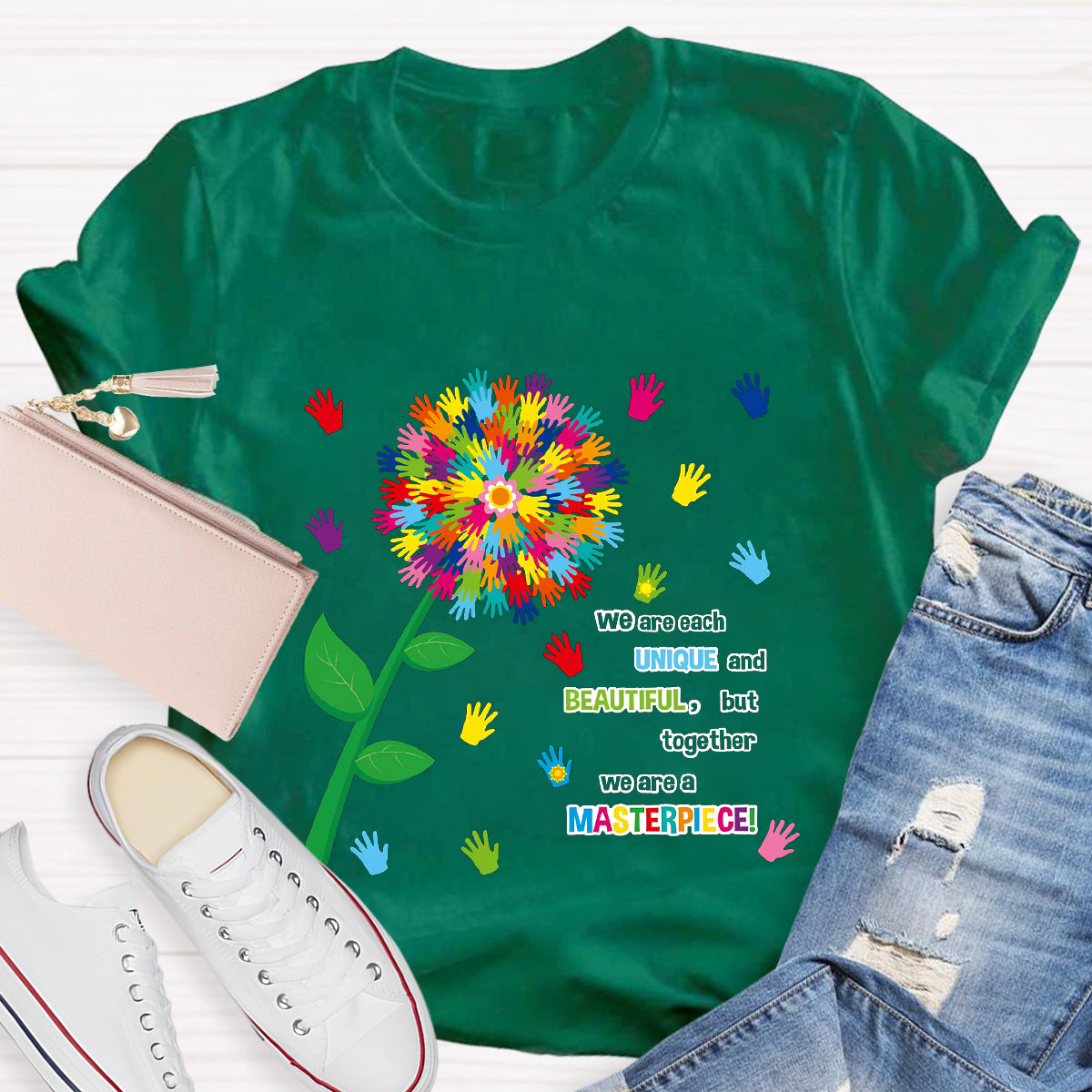 We Are Each Unique And Beautiful T-Shirt