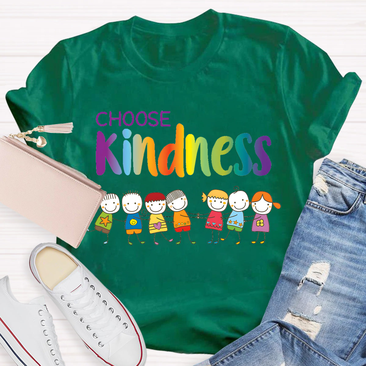 Choose Kindness Pretty Kids T-Shirt