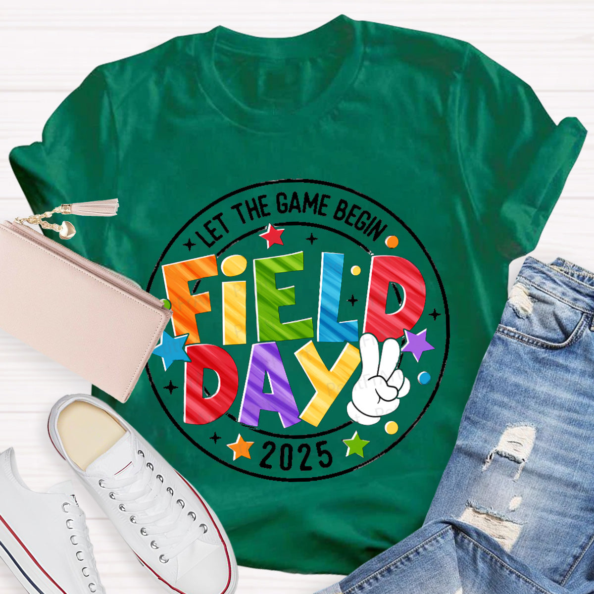 Let The Game Begin Teacher T-Shirt