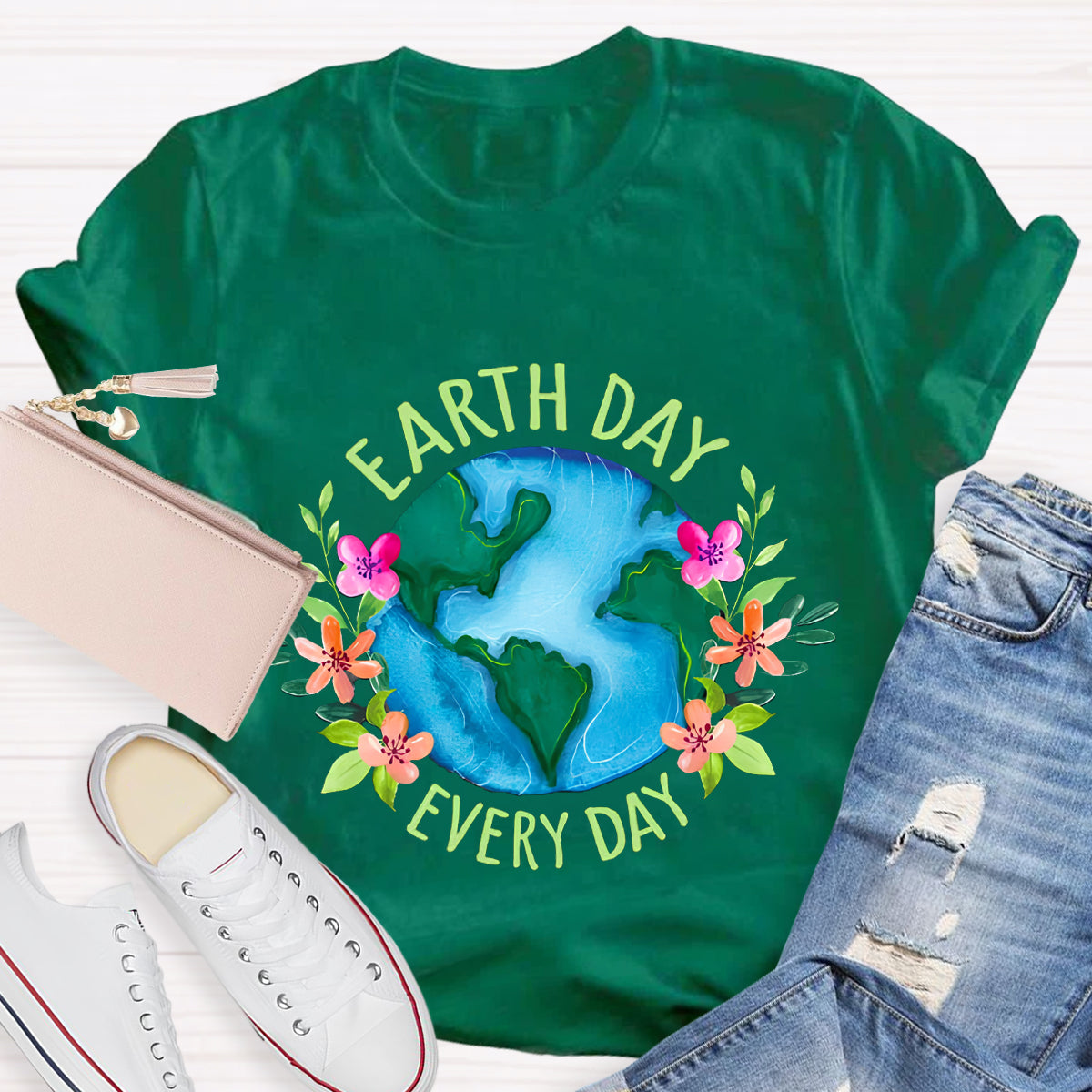 Earth Day Every Day Environmental T-Shirt
