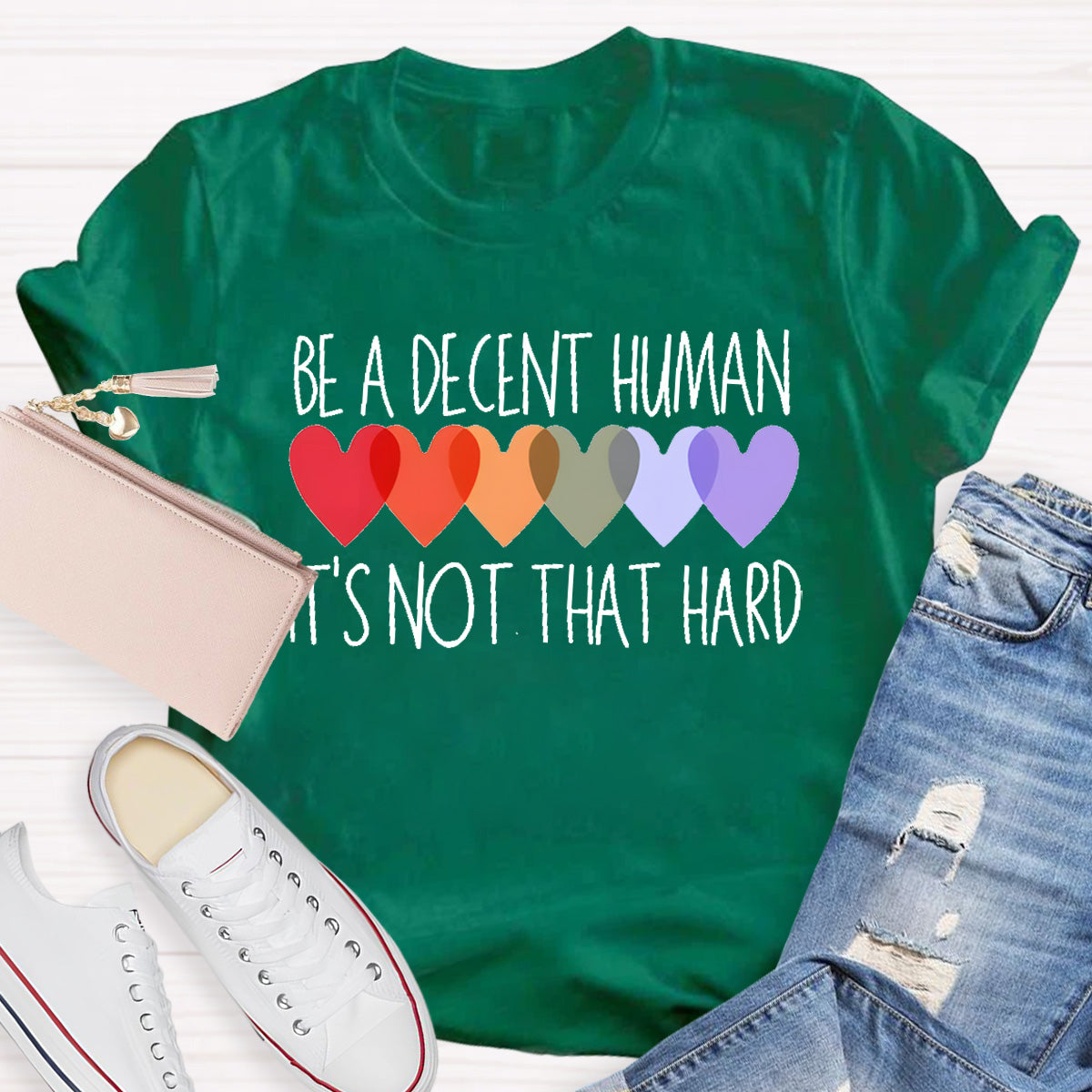 Be A Decent Human Teacher T-Shirt