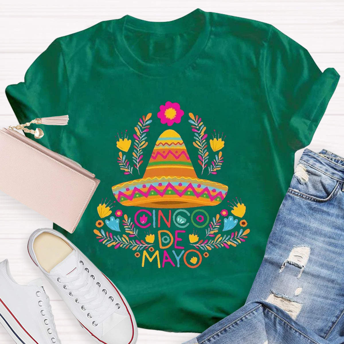 Cinco De Mayo Teacher T-Shirt