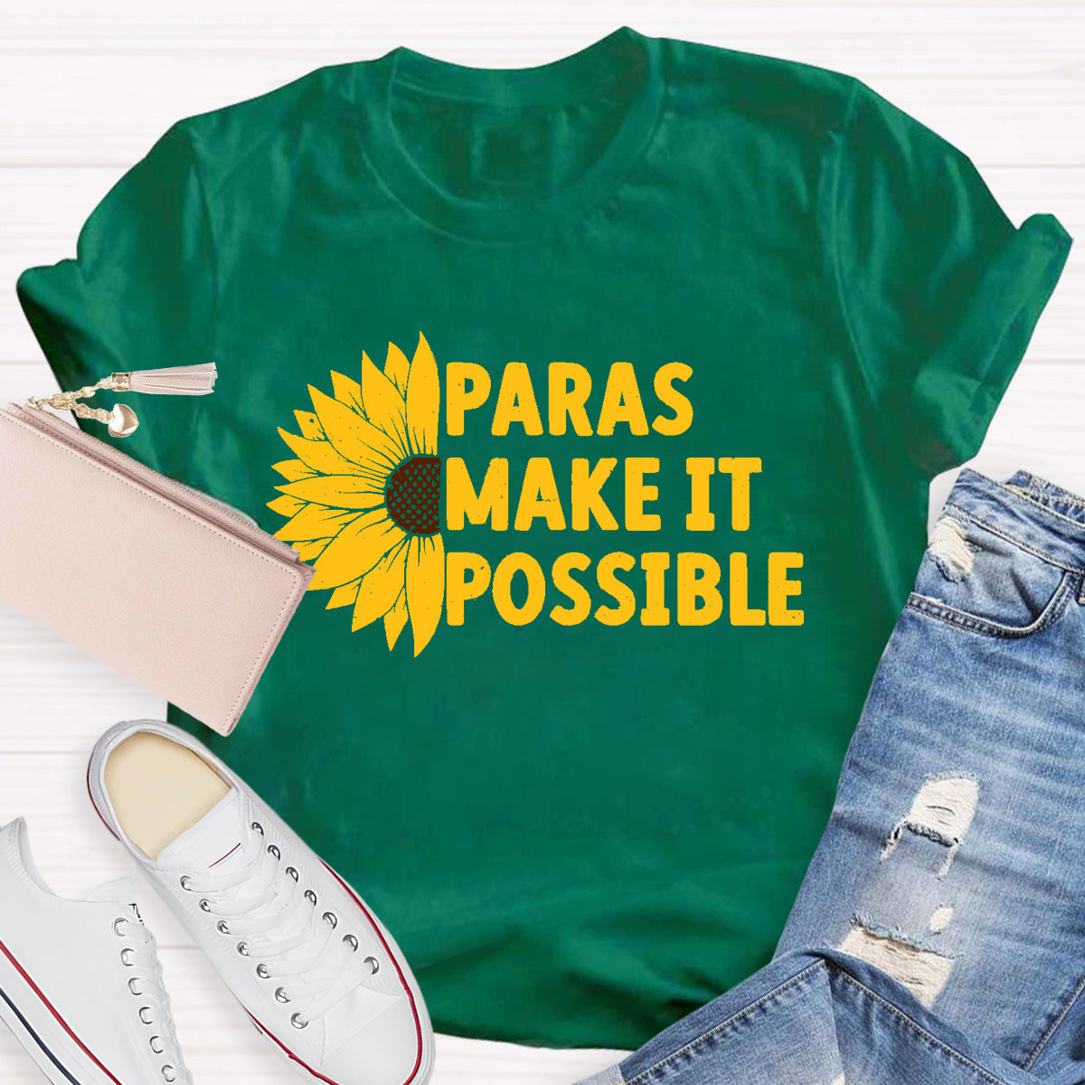Paras Make It Possible Teacher T-Shirt