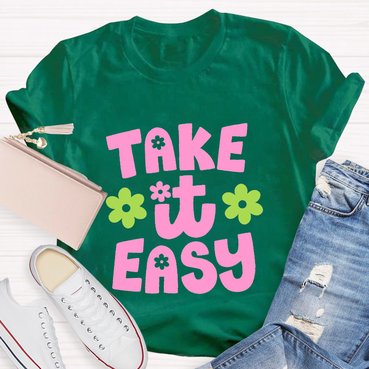 Take It Easy Teacher T-Shirt