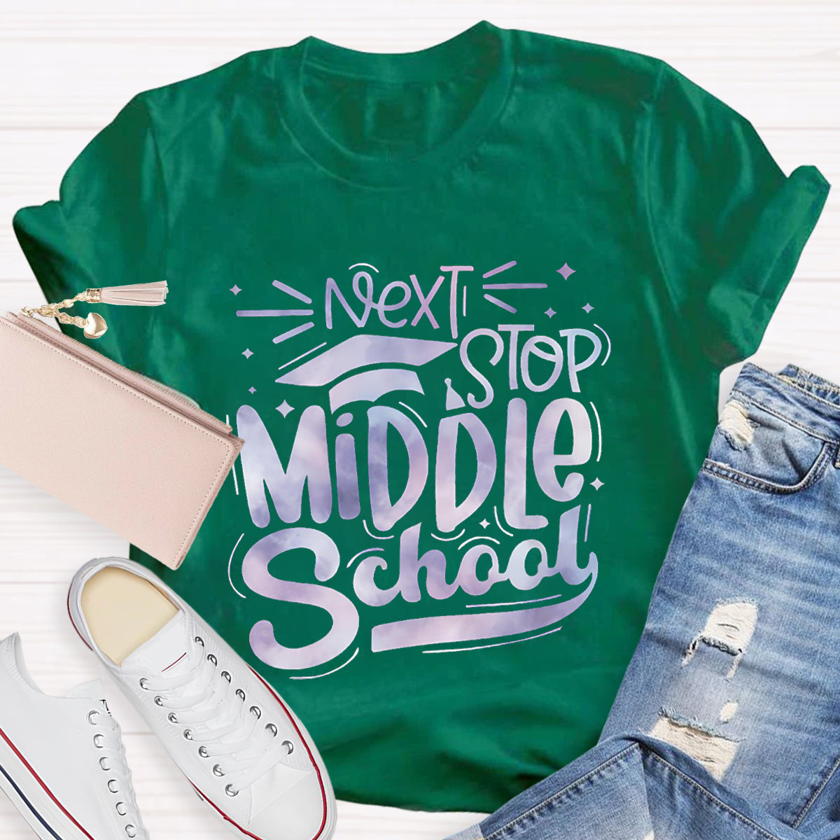 Next Stop Middle School Teacher T-Shirt