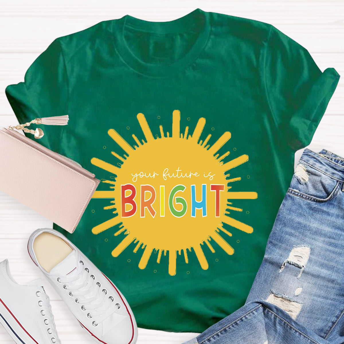 You Future Is Bright Teacher T-Shirt