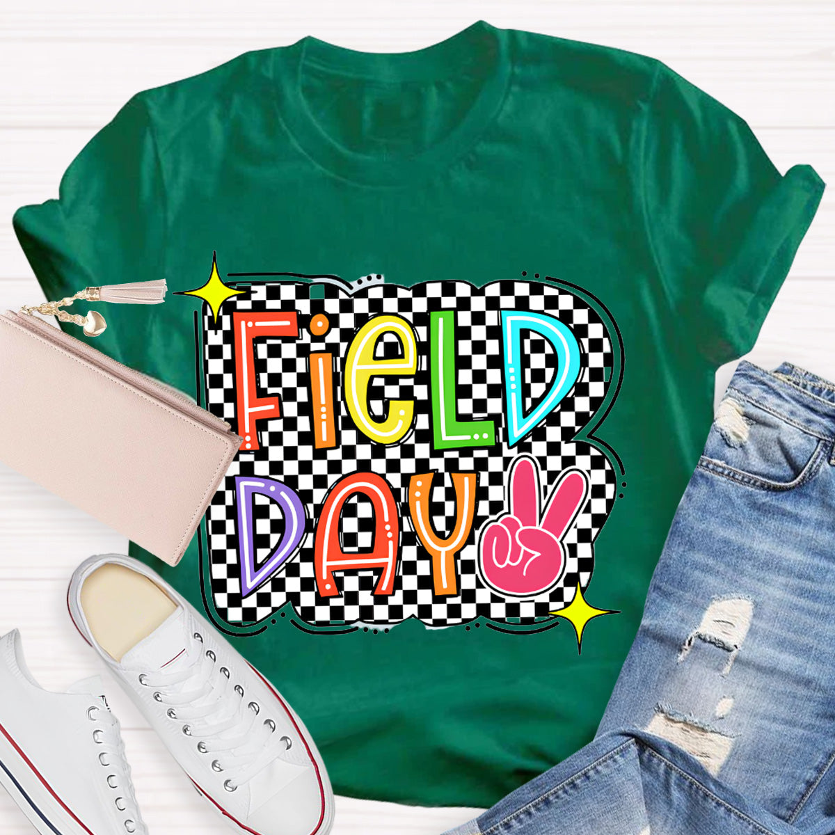 Field Day Star Teacher T-Shirt