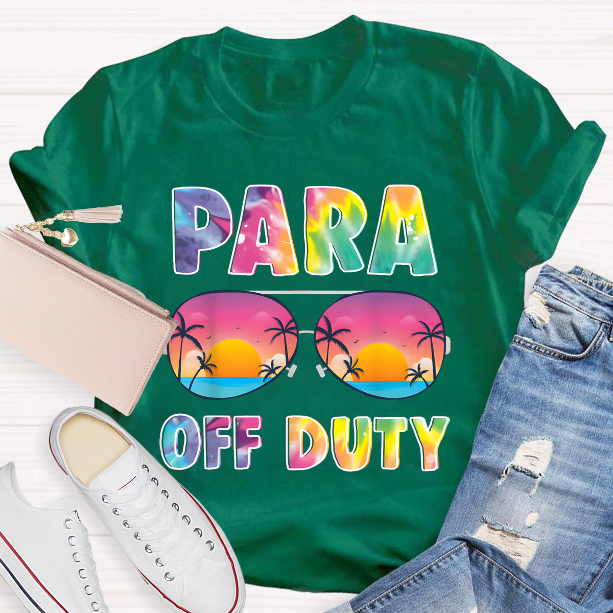 Para Off Duty Teacher T-Shirt