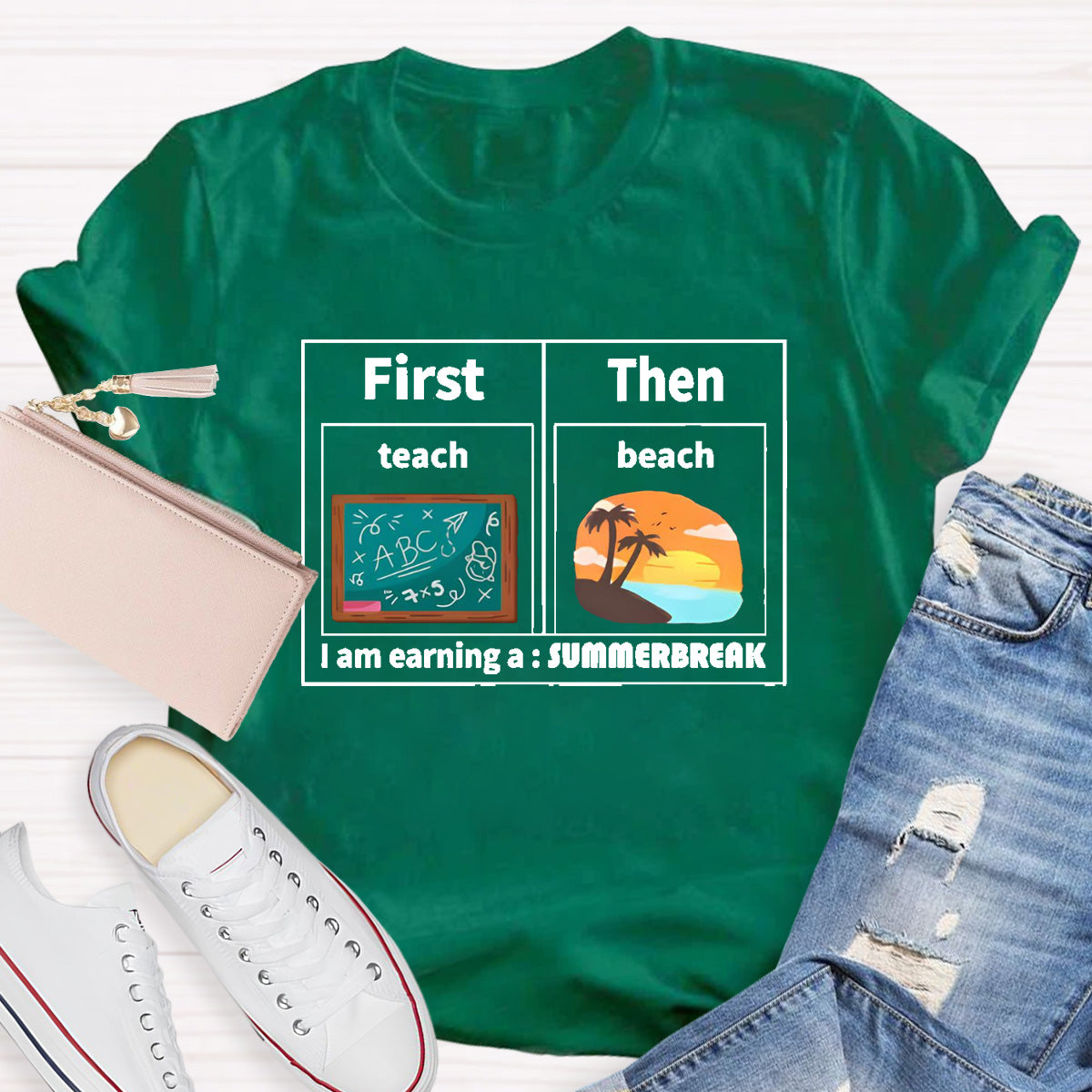 I'm Earning A Summer Break Teacher T-Shirt