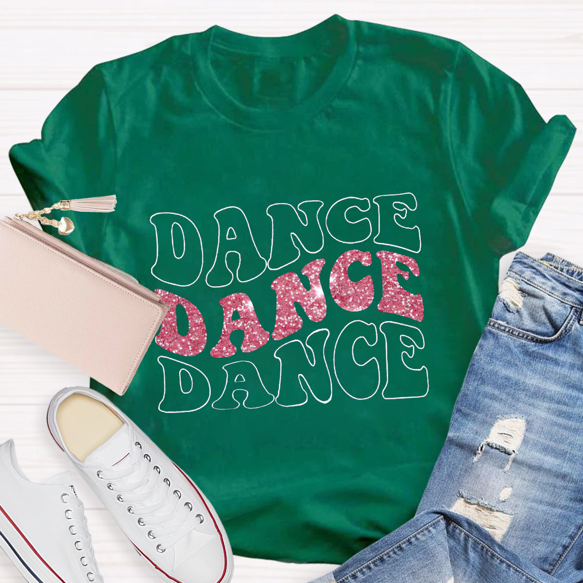 Bling Biling Dance Dance Dance Teacher T-Shirt