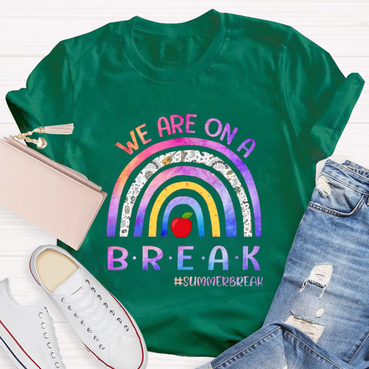 We Are On A Break Teacher T-Shirt