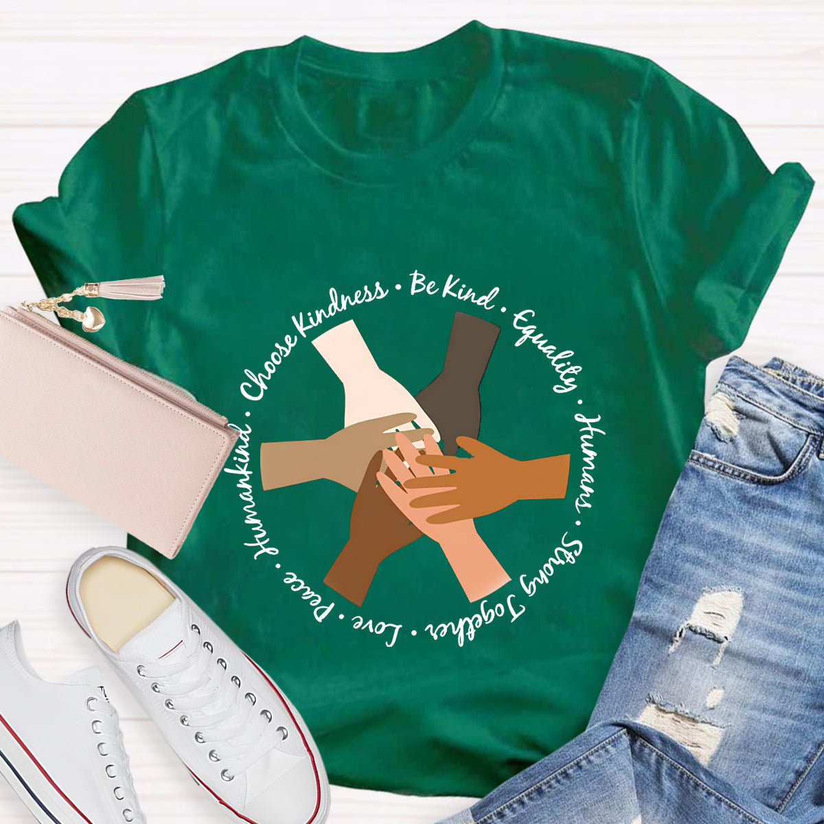 Be Kind Choose Kindness Teacher T-Shirt