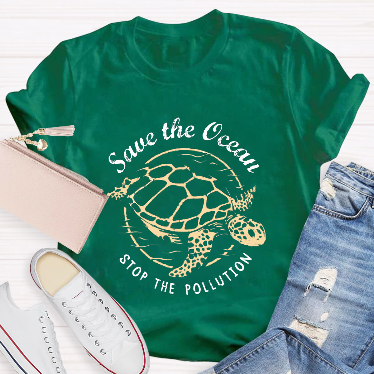 Save The Ocean Stop The Pollution T-Shirt
