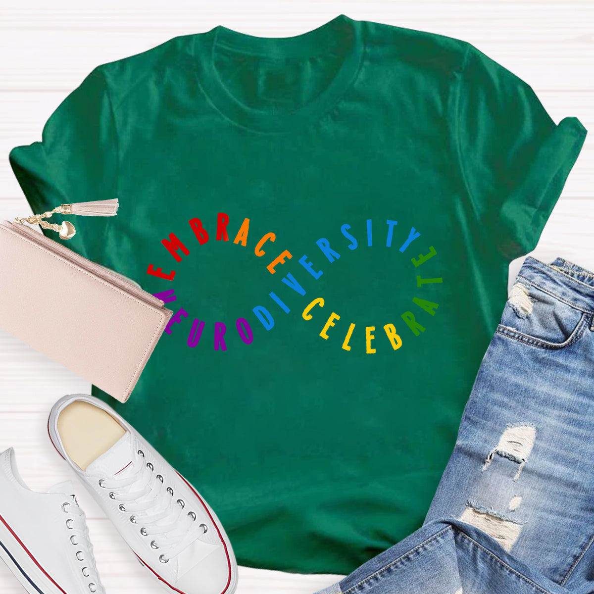 Embrace Celebrate Neurodiversity T-Shirt