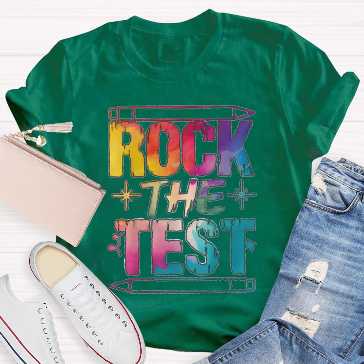 Rock The Text Teacher T-Shirt