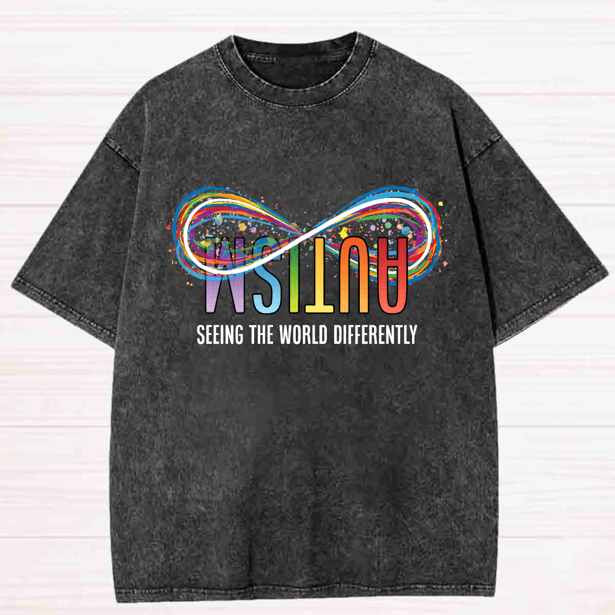 Seeing The World Differently Washed T-shirt