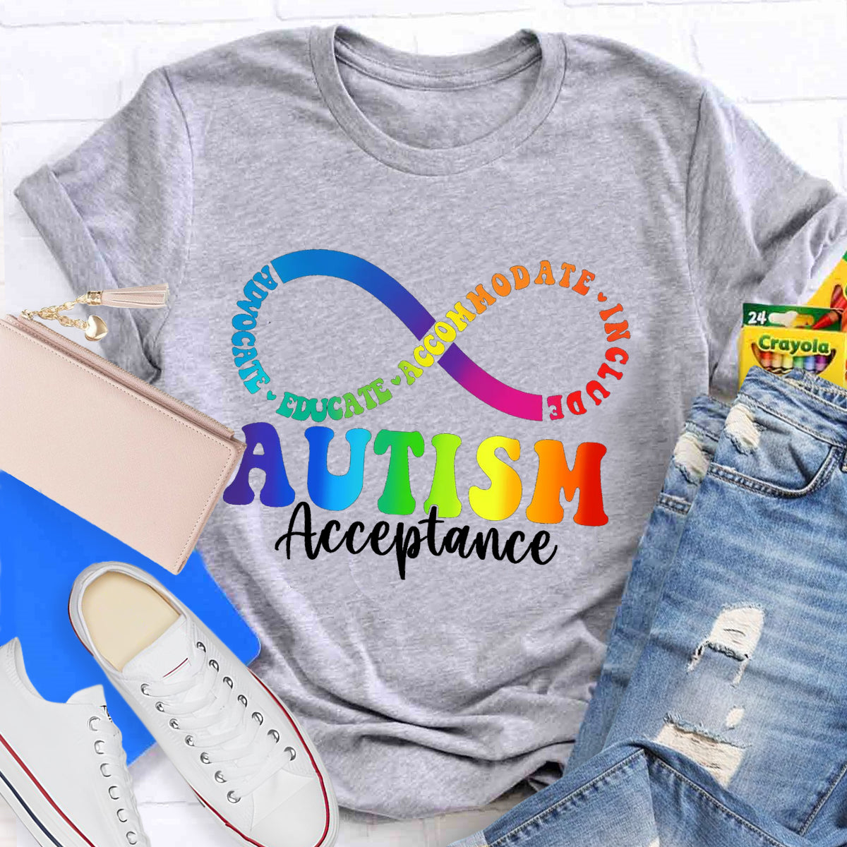 Advocate Educate Accommodate Include T-Shirt