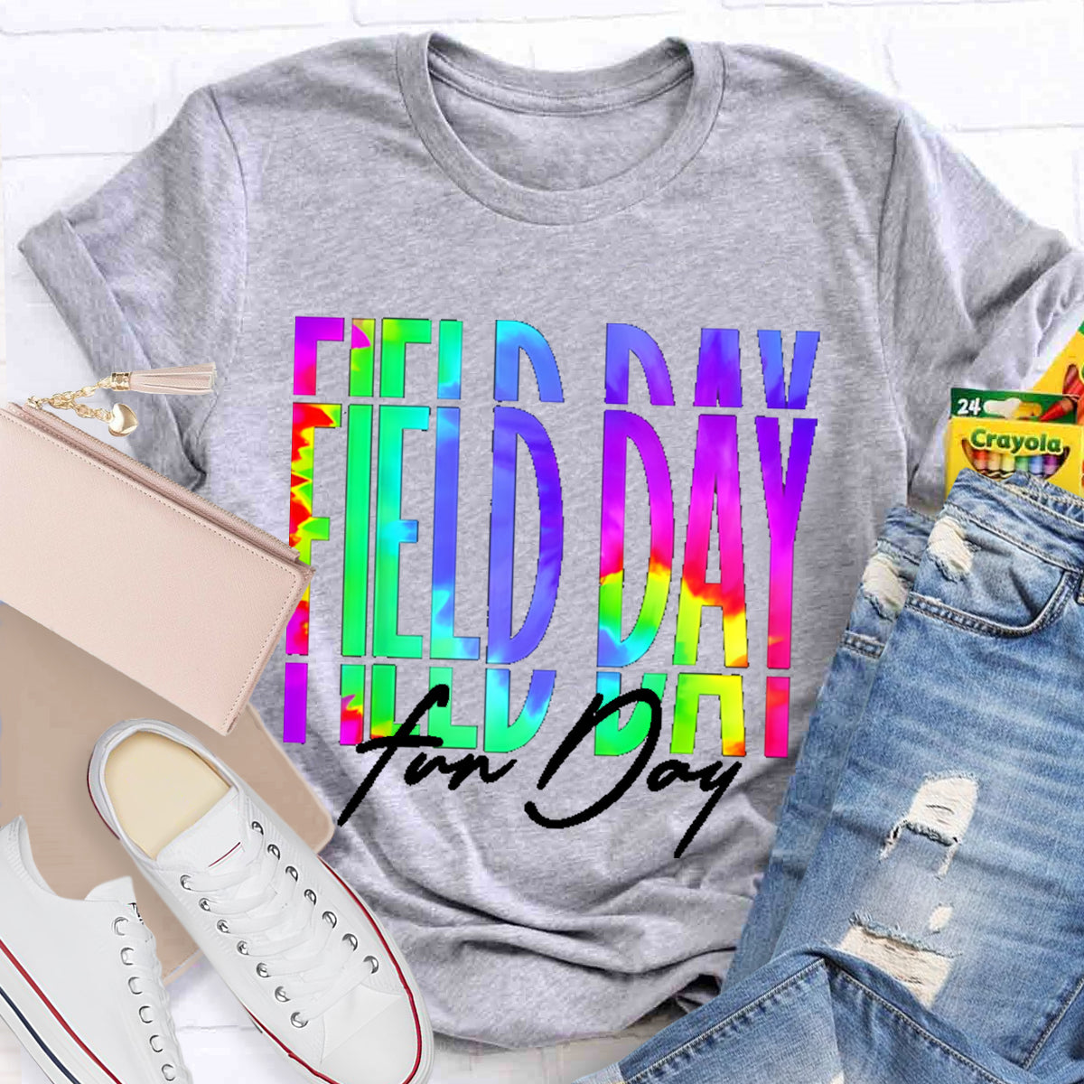 Field Day Fun Day Teacher T-Shirt