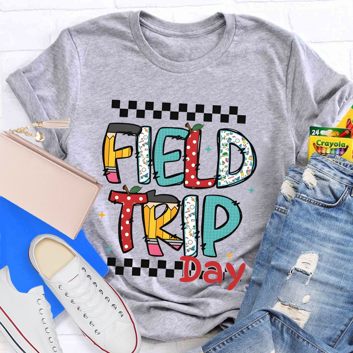 Field Trip Day Teacher T-Shirt