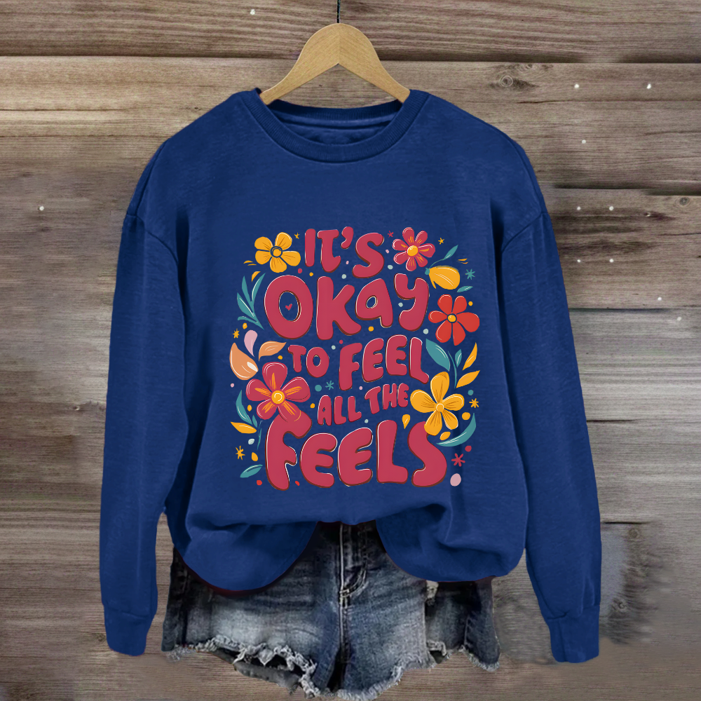 Celebrate Minds of All Kinds Floral Sweatshirt