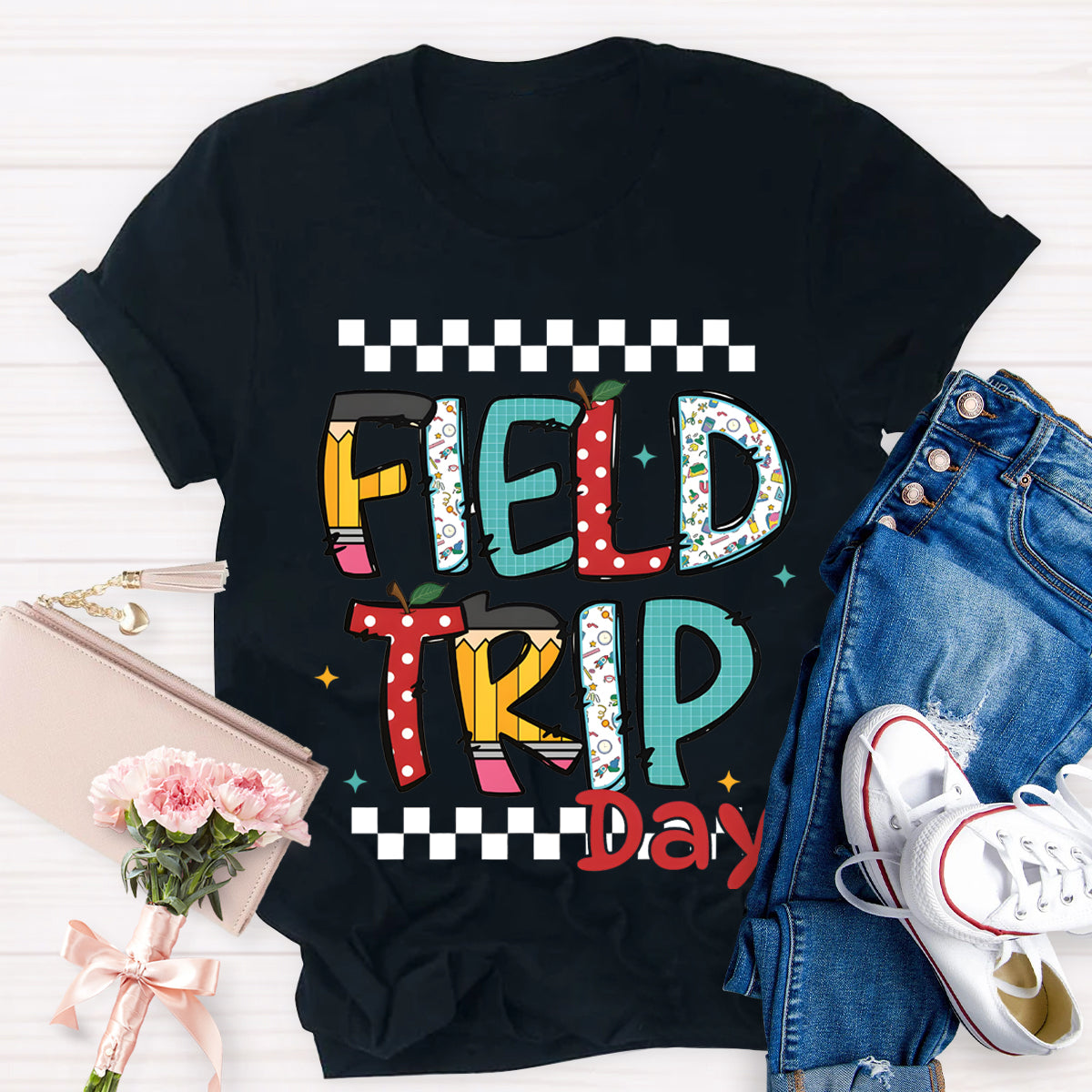 Field Trip Day Teacher T-Shirt