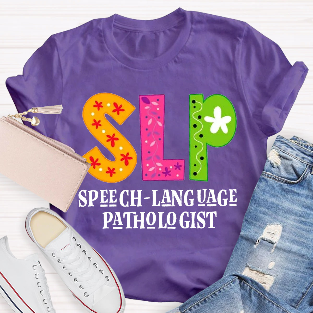 SLP Speech Language Pathologist Teacher T-Shirt