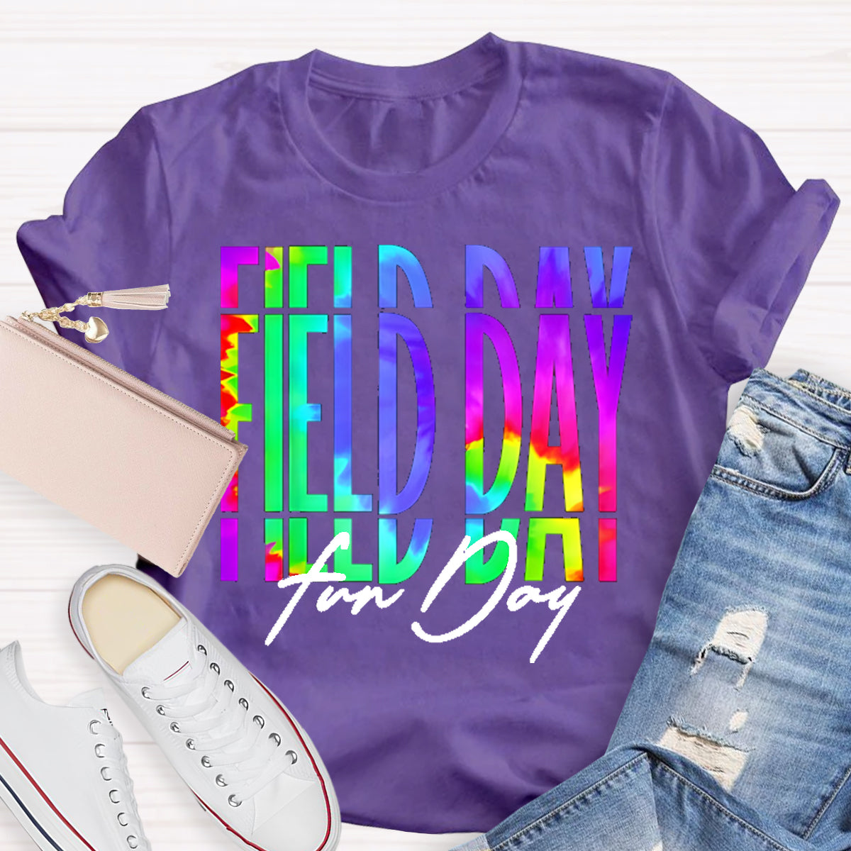 Field Day Fun Day Teacher T-Shirt