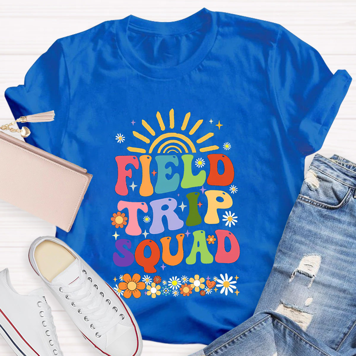 Field Trip Squad Teacher T-Shirt