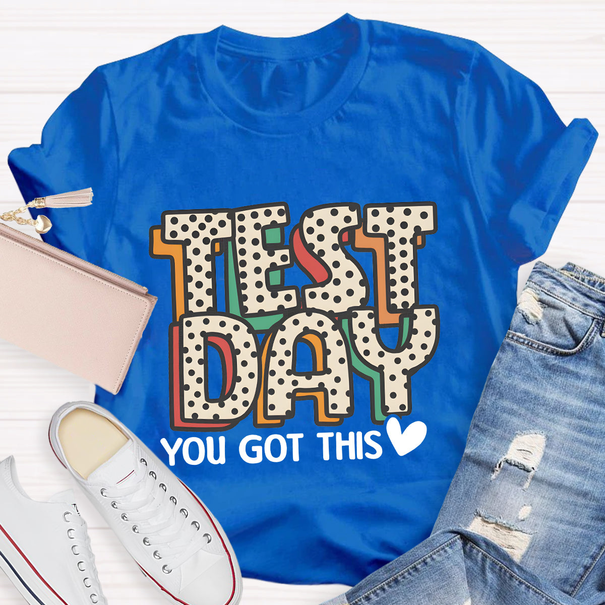 Text Day Teacher T-Shirt