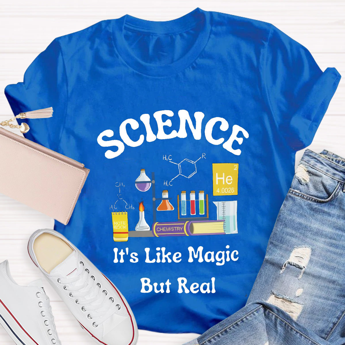 It's Like Magic But Real Teacher T-Shirt