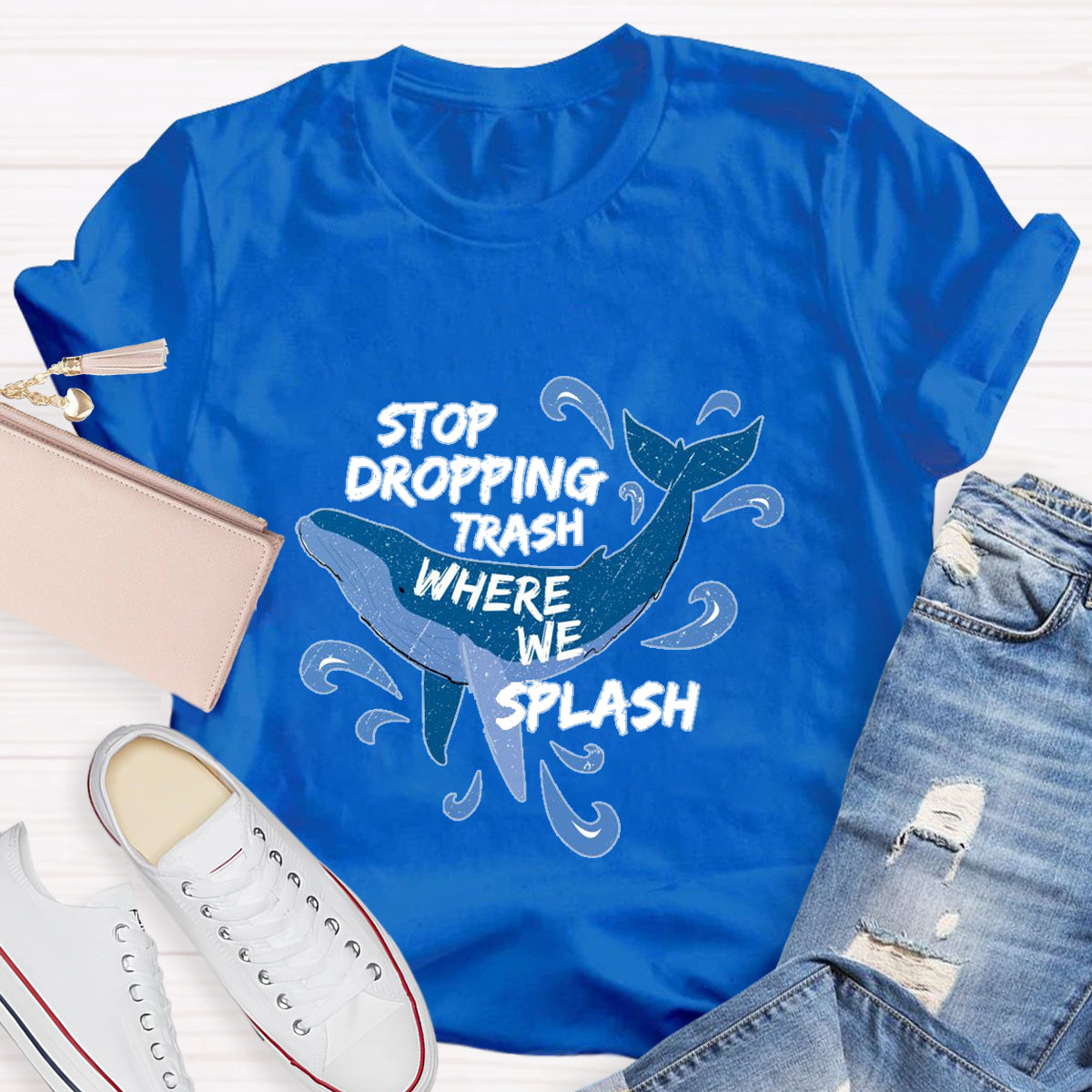Stop Dropping Trash Into The Splash T-Shirt