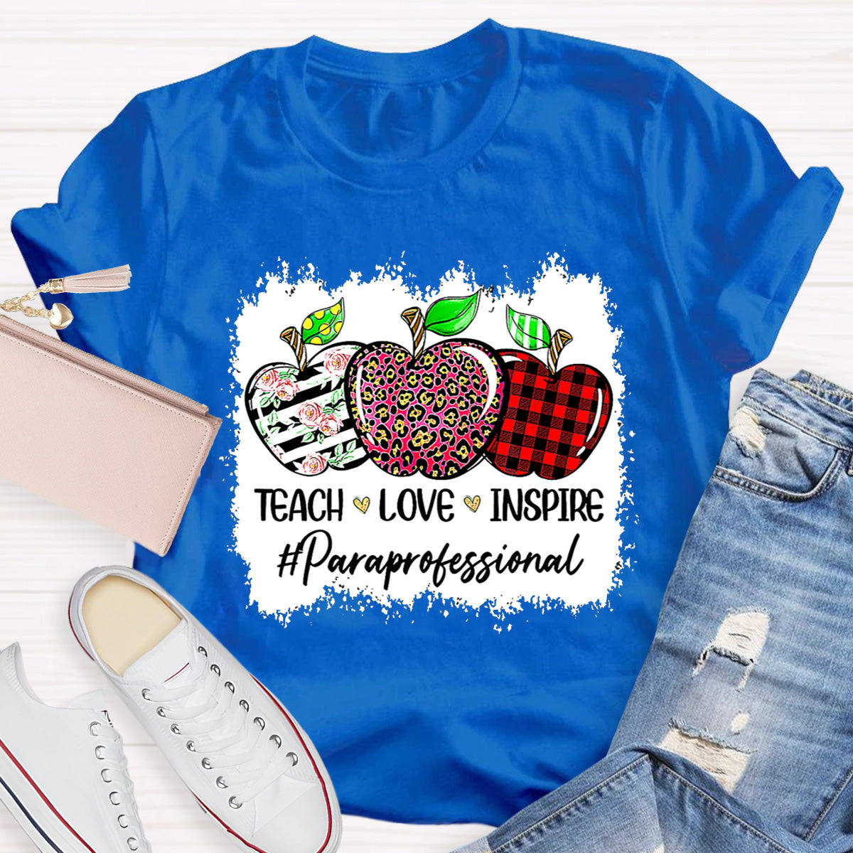 Each Love Inspire Paraprolessional Teacher T-Shirt