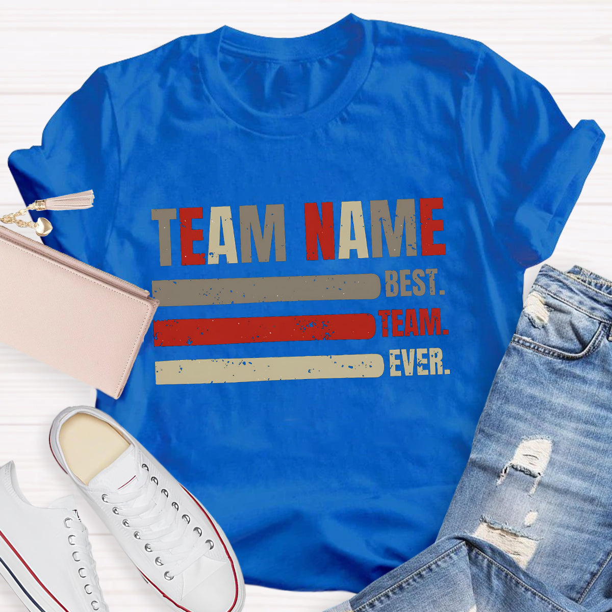 Personalized Best Team NameTeacher T-Shirt