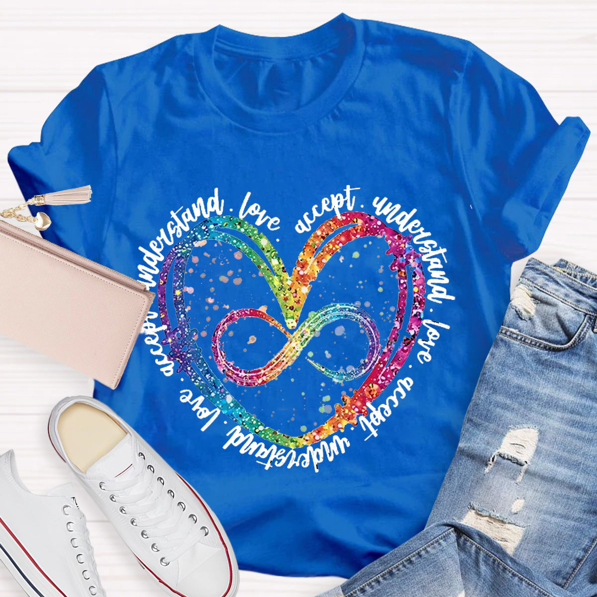 Understand Love Accept Teacher T-Shirt