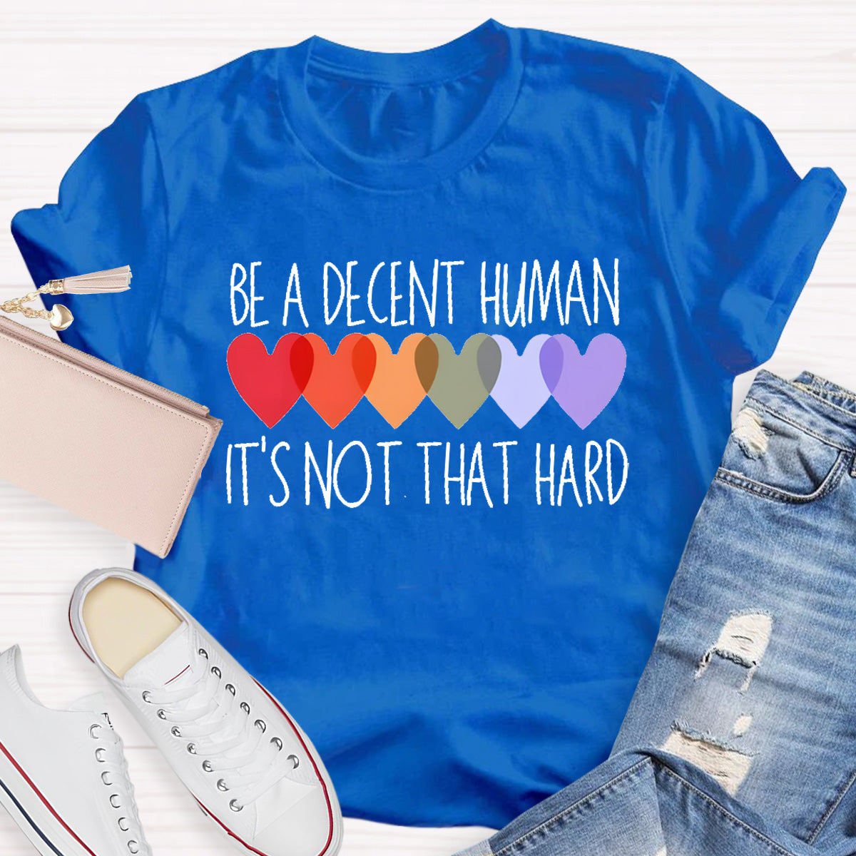 Be A Decent Human Teacher T-Shirt