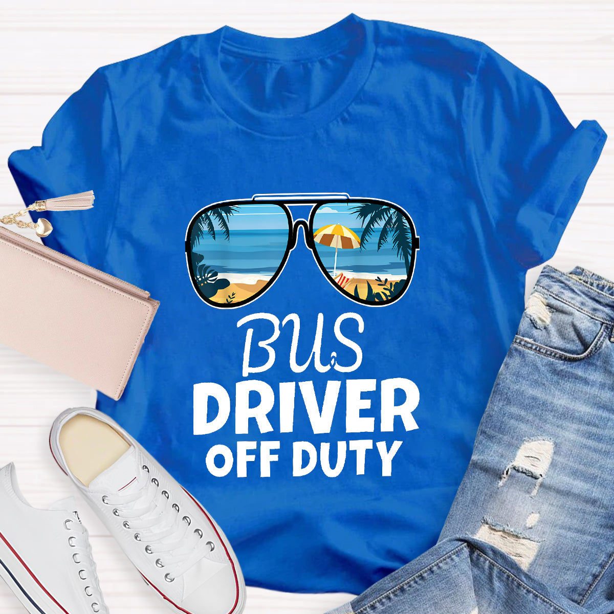 School Bus Driver Off Duty T-Shirt