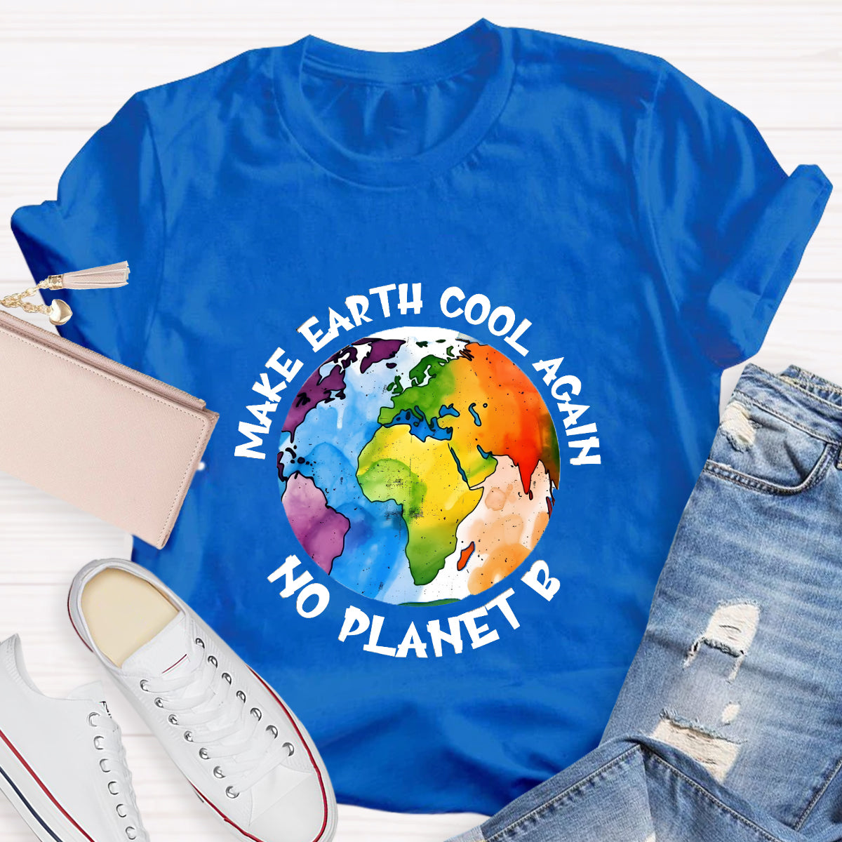 Make Earth Cool Again No Planet B T-Shirt