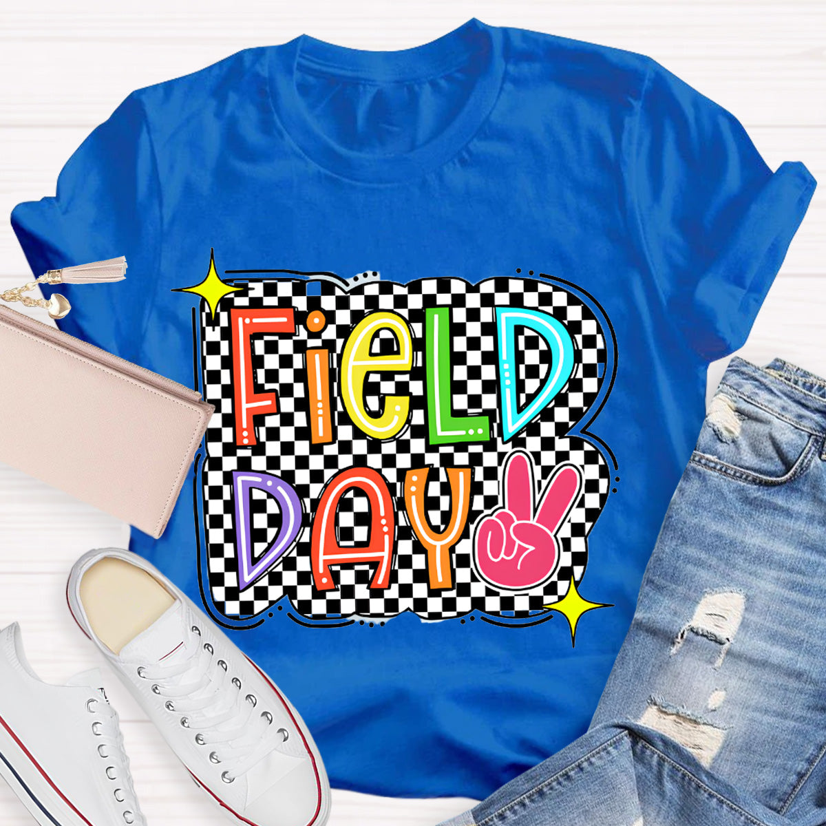Field Day Star Teacher T-Shirt