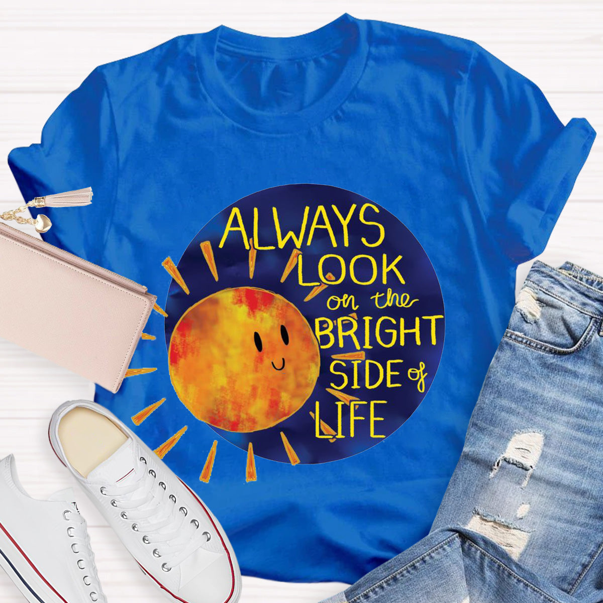 Always Look On The Bright Side Of Life Teacher T-Shirt
