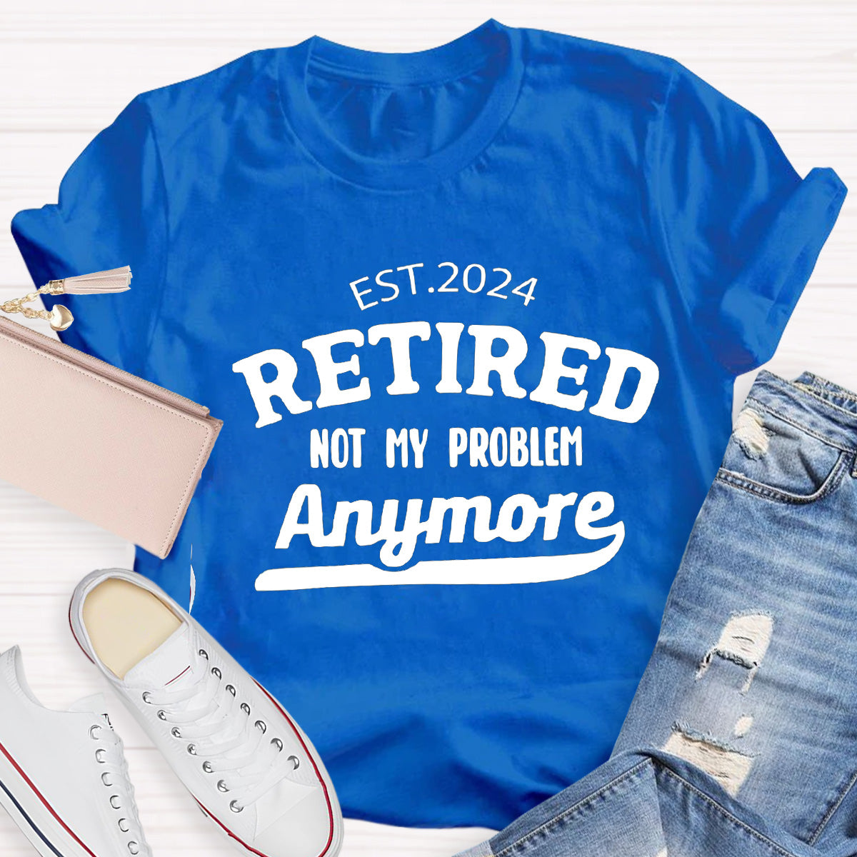 Personalize Year Not My Problem Teacher T-Shirt